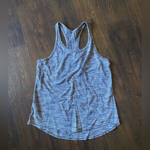 lululemon yogi everyday versatile space dye white black racerback tank women’s 4
